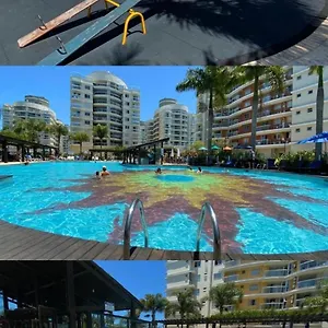 Beto Carrero/praia/piscina/apartamento 3q/ 2 Vagas, Piscina, Quadra Do Mar, Praia, Playgound E Academia Apartamento